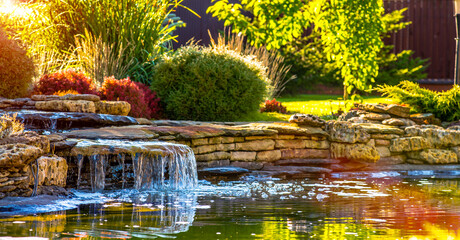 beautiful landscaping with beautiful plants