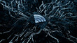 © RocknRoller Studios - Wireless Technology Concept with wifi symbol on a Microchip. Data flows from the CPU across a Futuristic Motherboard. 3D render.