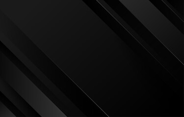 Wall Mural - black diagonal line architecture geometry tech abstract subtle background vector.