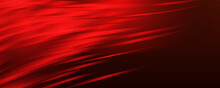 Abstract Red Light Background. Illustration Of Abstract Red And Black Metallic With Light Ray And Glossy Line. Metal Frame Design For Background. Vector Design Modern Digital Technology Concept