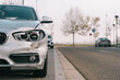 © Older Garcia/ADDICTIVE STOCK - Broken headlight and damaged bumper of modern stylish car parked at roadside after accident on sunny day