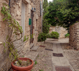 French village in nature