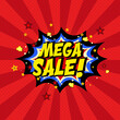 © DesignToonsy - Comic book mega sale background