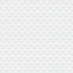 Wall Mural - White geometric background, pattern