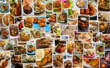 Fototapeta Tęcza - World Cuisine Chicken Collage