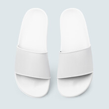 White Sandals Summer Footwear Fashion