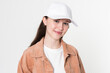 © Rawpixel.com - Teenage girl in stylish outfit and white cap studio portrait for youth apparel shoot