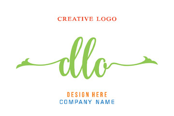 DLO lettering logo is simple, easy to understand and authoritative