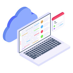 
An editable design vector of web programming 

