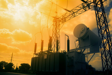Wall Mural - main power plant energy ideas and energy saving