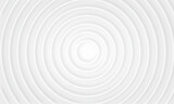 Fototapeta Przestrzenne - abstract background with circles white and gray 