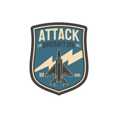 aviation squad army chevron, aircraft division isolated insignia of airplane jet fighter patch on mi