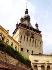 Wall Mural - Sighisoara, city, tourist, in Romania, monuments, historic buildings,