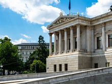 Austria, Vienna, Parliament Building