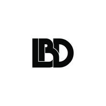 Lbd Letter Original Monogram Logo Design