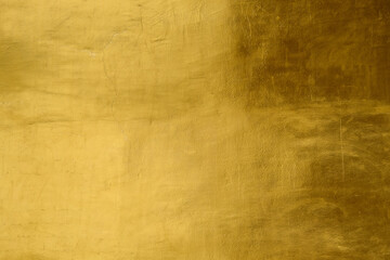 Wall Mural - Gold shiny wall abstract background texture, Beatiful Luxury and Elegant