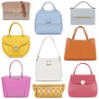 Vector Fashion Female Handbags Set 2