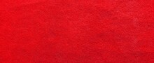 Panorama Of New Red Carpet Fabric Texture And Background Seamless