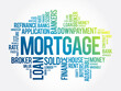 © dizain - Mortgage word cloud collage, business concept background