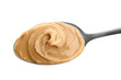 © New Africa - Delicious peanut butter in spoon isolated on white