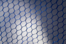 Close Up Of A Blue Net