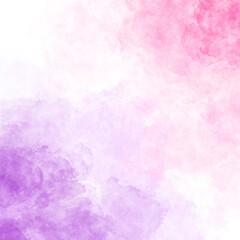 Wall Mural - abstract trendy bright watercolor artistic delicate cute background with pink and magenta paint stains