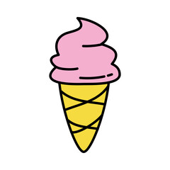 Canvas Print - ice cream cone