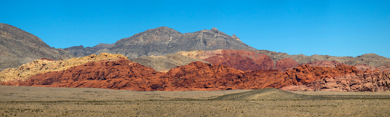 Wall Mural - USA, Nevada. Red Rock Canyon.