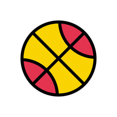 Sticker - basketball