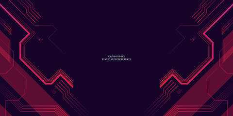 modern vibrant circuit board gaming background design