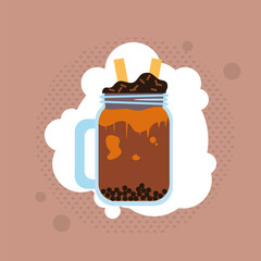 Poster - Chocolate bubble milk