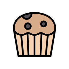 Sticker - cupcake