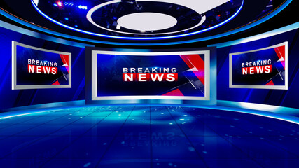 
3D rendering background is perfect for any type of news or information presentation. The background features a stylish and clean layout 