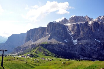 Poster - Dantercerpies in den Dolomiten