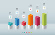 © jongjawi - Bar Chart Graph Diagram Statistical Business Infographic Element Template