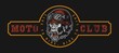 © DGIM studio - Vintage moto club colorful label