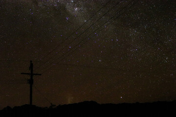 starry night sky