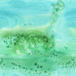 © inna72 - Abstract watercolor pattern. Watercolor green background