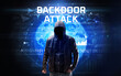 © ra2 studio - Faceless hacker at work, security concept