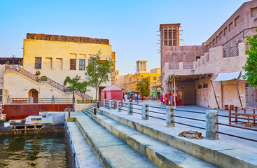 Wall Mural - At the Dubai Creek, Al Fahidi, Dubai, UAE