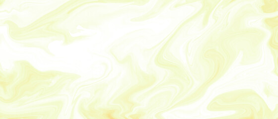 Wall Mural - White and yellow color abstract waves background