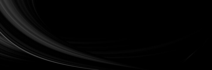 Leinwandbilder - abstract black and silver are light gray with white the gradient is the surface with templates metal texture soft lines tech diagonal background black dark sleek clean modern.