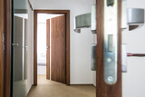 Fototapeta Tulipany - Modern Interior Design Architecture Stock Image,Photo of modern apartment doors