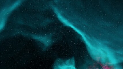 space background with nebula and stars, nebula in deep space, abstract colorful background 3d render