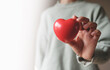 © Ton Photographer4289 - Red hearts with loving and caring adults. Symbol of support that expresses love valentine day and world heart day, heart health concept