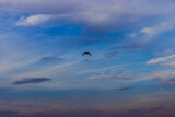 Fototapeta Na sufit - Paragliding under the blue sky