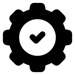 Canvas Print - an icon design of forward gear, editable vector
