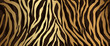 Luxury Gold animal skin background vector. Exotic animal skin with golden texture. Leopard skin, zebra and tiger skin vector illustration. 
