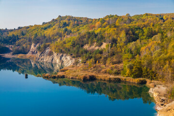 Gold mine near village of Rudabanya in Northern Hungary with a site of remains Rudapithecus Hungaricus, Hungary