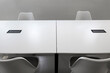 © ChaoShu Li/Stocksy - Close up of high quality office desks and chairs, special composition background